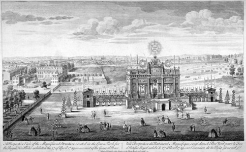 Green Park, Westminster, London, 1749. Artist: Anon