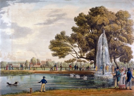 Green Park, Westminster, London, 1826. Artist: Anon