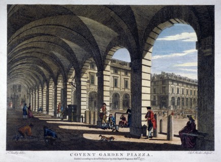 Covent Garden, Westminster, London, 1777. Artist: Edward Rooker