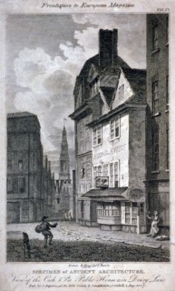 The Cock and Magpie Public House, Drury Lane, Westminster, London, 1807. Artist: Samuel Rawle