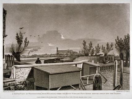 Westminster, London, 1808. Artist: John Hall