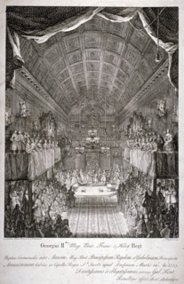 Wedding of Anne, Princess Royal, and William IV of Orange, St James's Palace, London, 1733. Artist: Jacques Rigaud