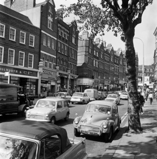 Hampstead High Street, Hampstead, London, 1967-1975