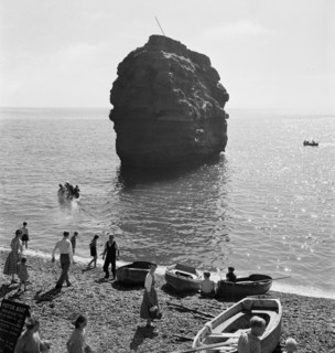 Ladram Rock, Ladram Bay, Otterton, Devon, 1955-1965