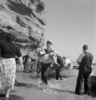 Ladram Bay, Otterton, Devon, 1959