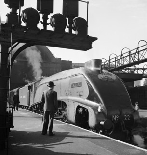 The 'Flying Scotsman', King's Cross Station, London, 1948