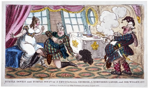 Turtle doves and turtle soup!!', 1822. Artist: George Cruikshank
