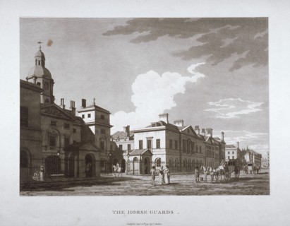 Horse Guards, Westminster, London, 1794. Artist: Anon