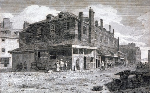 View of Hungerford Market, Westminster, London, c1805. Artist: Anon