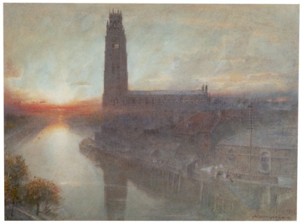 Boston', 1907. Artist: Albert Goodwin
