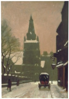 Bunhill Row', late 19th or early 20th century. Artist: Samuel Harry Hancock