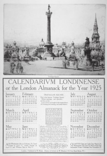 Trafalgar Square, Westminster, London, 1924. Artist: William Monk