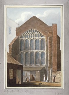 Southwark Cathedral, London, 1825. Artist: G Yates
