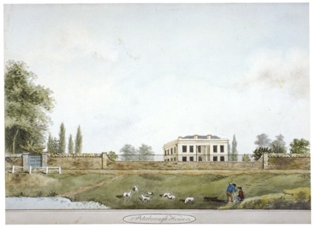 Peterborough House, Millbank, Westminster, London, c1805. Artist: Anon