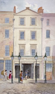 View of the Adelphi Theatre, Strand, Westminster, London, c1830. Artist: Anon