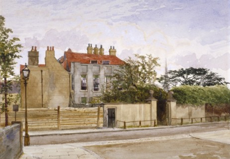 View of Turret House, Lambeth, London, 1880. Artist: John Crowther
