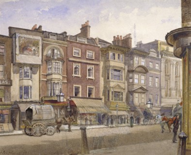 Nos 412-418 Strand, Westminster, London, 1887. Artist: John Crowther