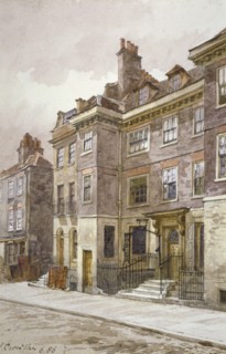 View of Mansell Street, London, 1886. Artist: John Crowther