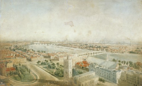 Westminster, London, c1830. Artist: Thomas Kearnan