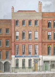 Eastey's Family Hotel, Southampton Street, Westminster, London, c1801. Artist: Anon