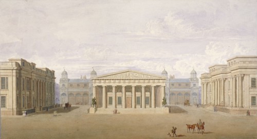 Trafalgar Square, Westminster, London, 1828. Artist: John Nash