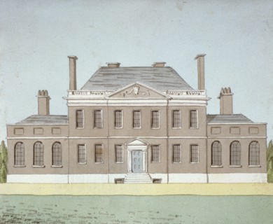 Barn Elms, Barnes, Richmond upon Thames, London, c1820. Artist: J Edwin Oldfield