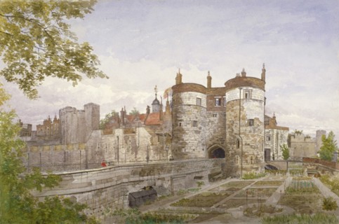 Tower of London, Stepney, London, 1883. Artist: John Crowther