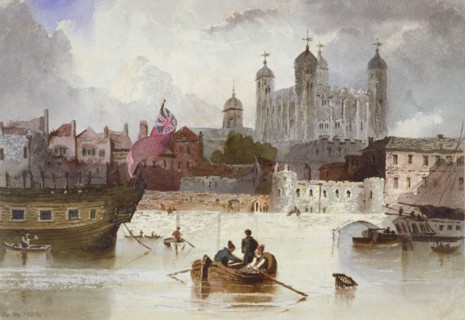 Tower of London, c1800. Artist: Thompson