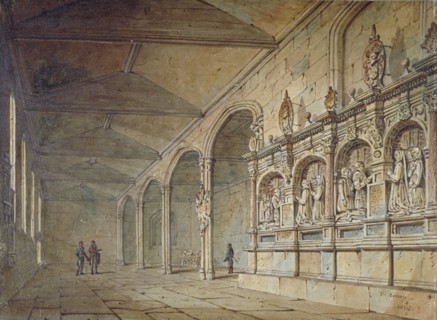 Interior of the Chapel of St Peter ad Vincula, Tower of London, 1814. Artist: John Coney