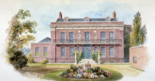 Peterborough House, Millbank, Westminster, London, c1810. Artist: Anon