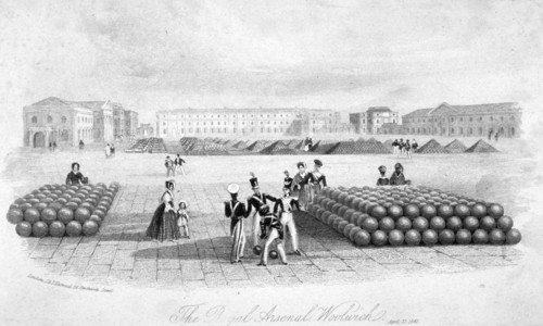 Royal Arsenal, Woolwich, Kent, 1841. Artist: Anon