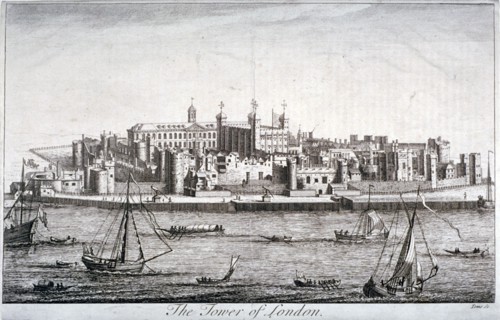 Tower of London, Stepney, c1750. Artist: William Henry Toms