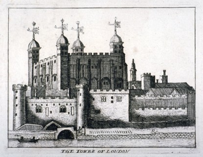 View of the Tower of London, c1700. Artist: Anon