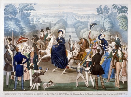 Summer Fashions for 1838', c1838. Artist: Anon