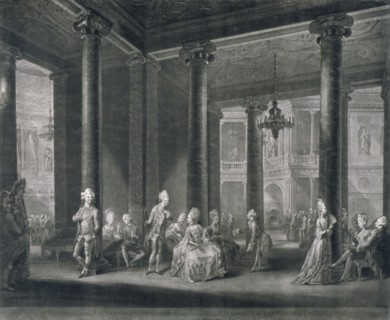 Interior of the Pantheon, Oxford Street, Westminster, London, 1772. Artist: Richard Earlom