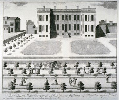 Marlborough House, Pall Mall, Westminster, London, c1720. Artist: John Harris I