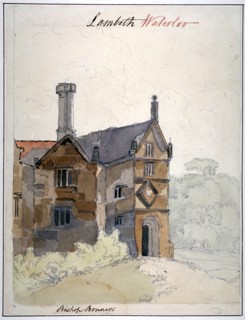 View of a house in Lambeth Marsh, London, c1825. Artist: Anon