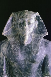 Statue of the Pharaoh Khafre.  Artist: Tony Evans