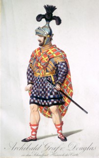 Archibald Douglas, 4th Earl of Douglas, medieval Scottish nobleman and soldier.  Artist: Tony Evans