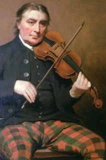 Portrait of Niel Gow, Blair Castle, Blair Atholl, Perthshire, Scotland. Creator: Tony Evans.