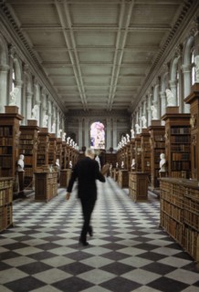 Wren Library, Trinity College, Cambridge University, Cambridgeshire, 1967. Artist: Tony Evans