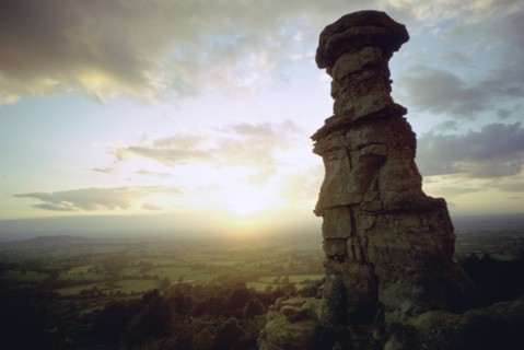 Devil's Chimney, Leckhampton Hill, Gloucestershire. Artist: Tony Evans