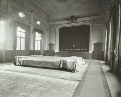 Theatre, Bethlem Royal Hospital, London, 1926. Artist: Unknown.