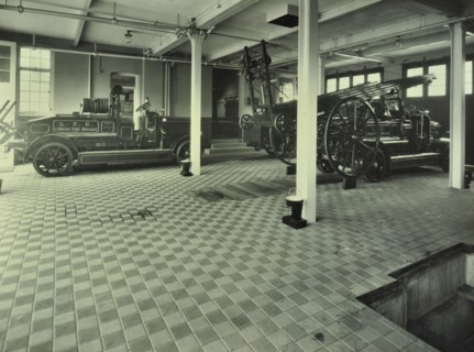 Dockhead Fire Station, No 8 Wolseley Street, Bermondsey, London, 1929. Artist: Unknown.