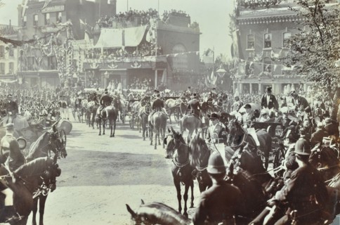 Official opening of the Blackwall Tunnel, Poplar, London, 1897. Artist: Unknown.