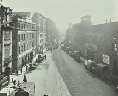 London Bridge Station, Tooley Street, London, 1910. Artist: Unknown.