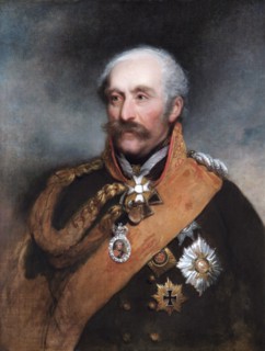 Portrait of Field Marshal Blücher, Prussian soldier, c1818