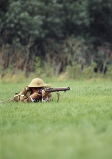 First World War re-enactment event, Festival of History, Stoneleigh Park, Warwickshire, 2004