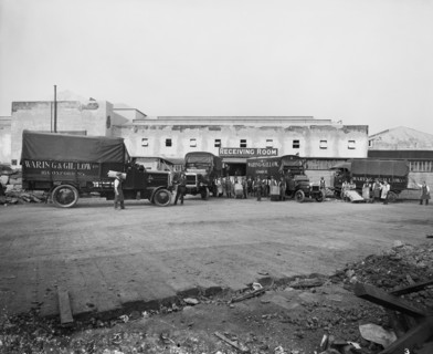 Waring & Gllow munitions factory, White City, Hammersmith and Fulham, London, August 1916