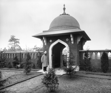 The Muslim Burial Ground, Horsell Common, Woking, Surrey, August-September 1917